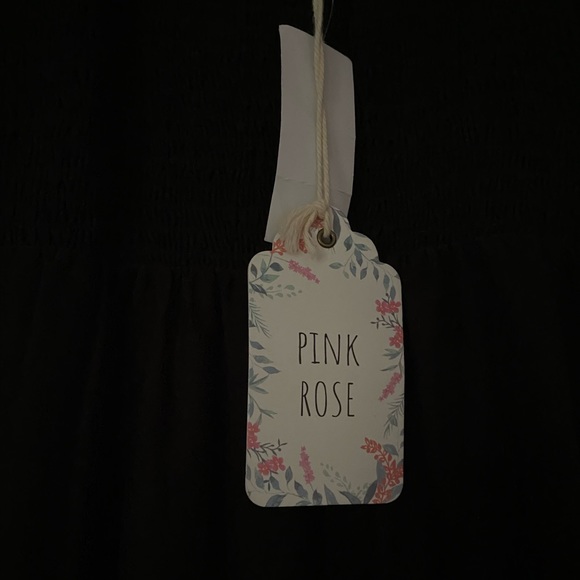 NWT Smocked Mini Dillards Black Dress Size XS - Picture 4 of 5